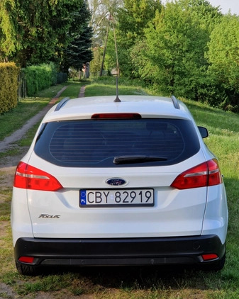 Ford Focus cena 43900 przebieg: 149500, rok produkcji 2017 z Koronowo małe 781